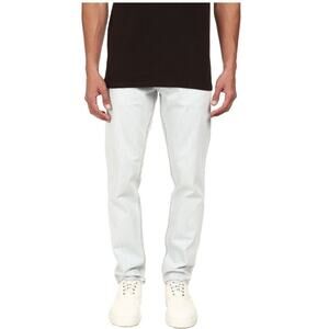 Marc by Marc Jacobs Low Rise Slim Tapered Jeans in Bleach Out‎ Indigo 33x34 $188